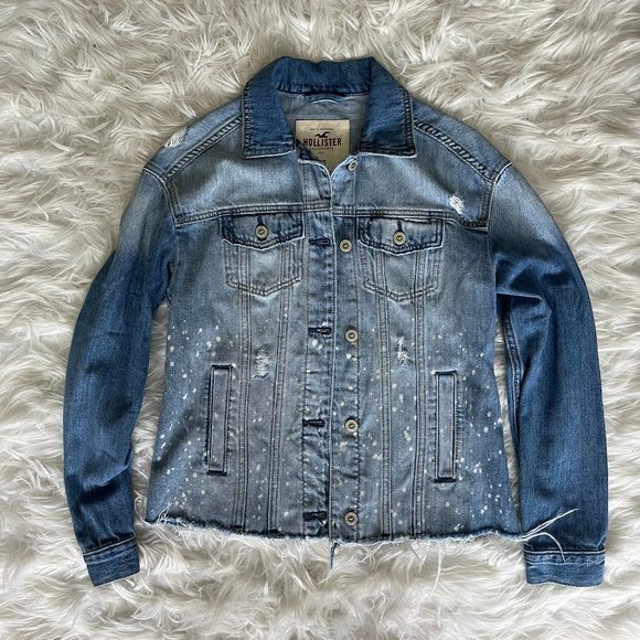 Hollister Denim Jean Jacket - Picture 1 of 3